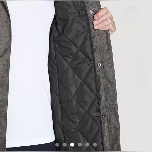 Eddie Bauer Women's Girl on the Go Insulated Waterproof Trench Coat
Black Large - Picture 3 of 16